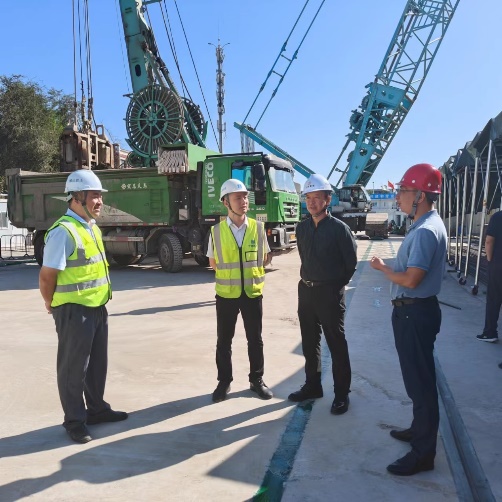 bevictor伟德官网集团向导带队开展“中秋”“国庆”节前清静生产检查