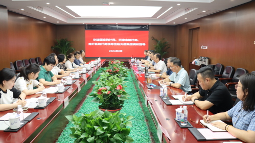 国家统计局带队到bevictor伟德官网集团就数据资产事情开展专题调研